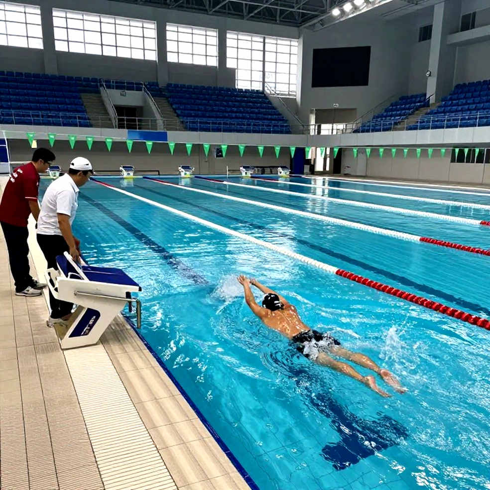 Tiếp sức bơi U14 và khoảng trống dữ liệu của thể thao học đường